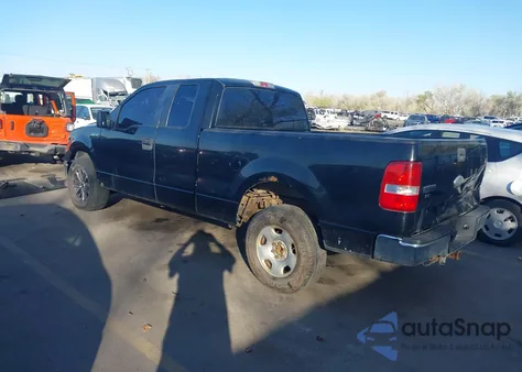 2007 Ford F150 из США, поврежденный, VIN 1FTPX14V87FB33280